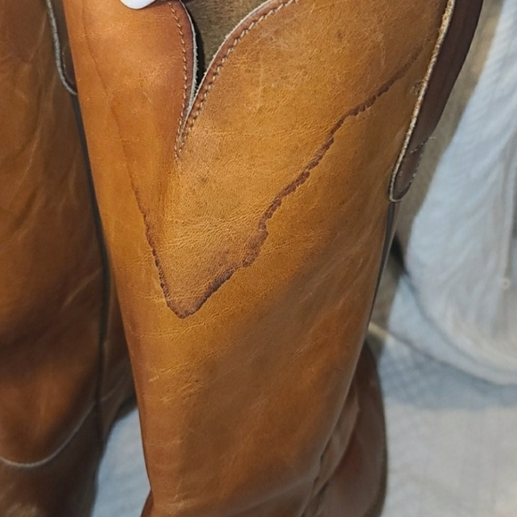 Women's Handmade Genuine Leather Cowboy Boots - Picture 10 of 12